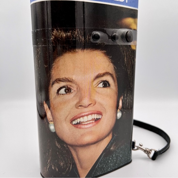 Jackie Kennedy Breeke The Saturday Evening Post Vintage Clutch Handbag Purse - Picture 8 of 8